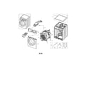 Samsung WF45N5300AV/US-00 main unit diagram