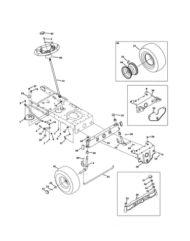 Front end steering
