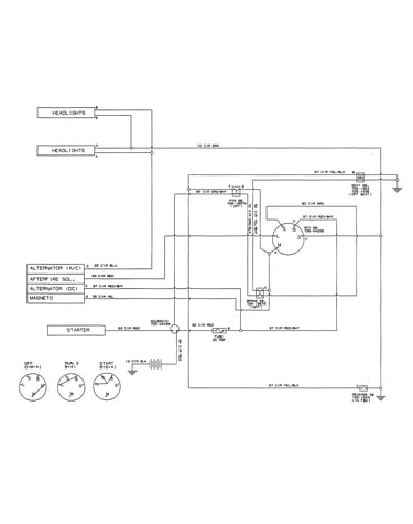 Wiring harness schematic - 725-04567h