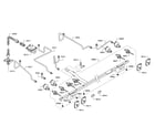 Thermador PRD48JDSGU/10 manifold/regulator diagram