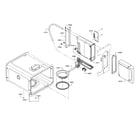 Thermador PRD48JDSGU/10 tank/steam cup diagram