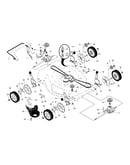 Drive control/gearcase/wheels