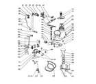 Danby DDW1899BLS air breather/sump diagram