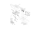 Husqvarna YTH1542XP-96013000101 seat diagram