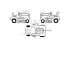 Husqvarna YTH1542XP-96013000101 decals diagram