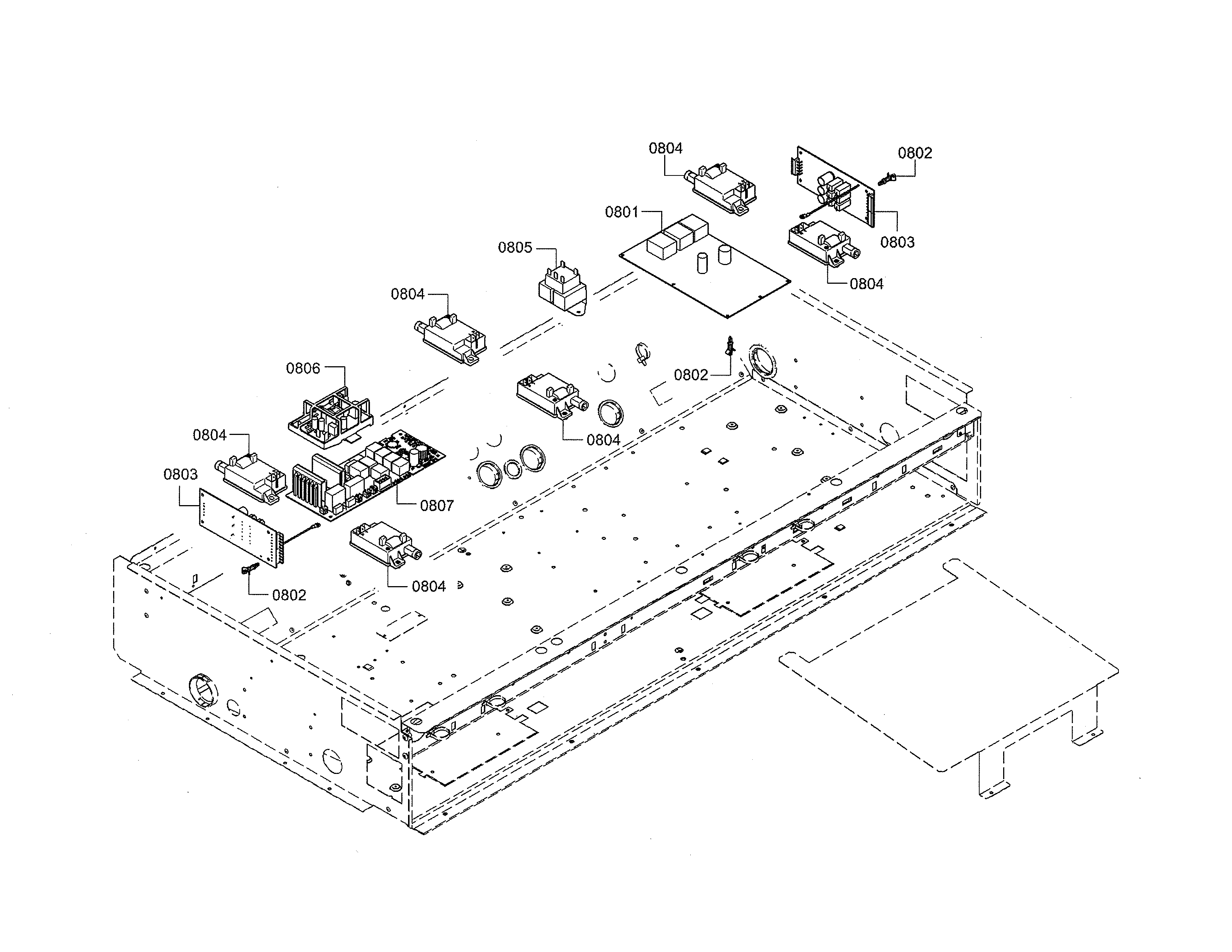 Main board/power module