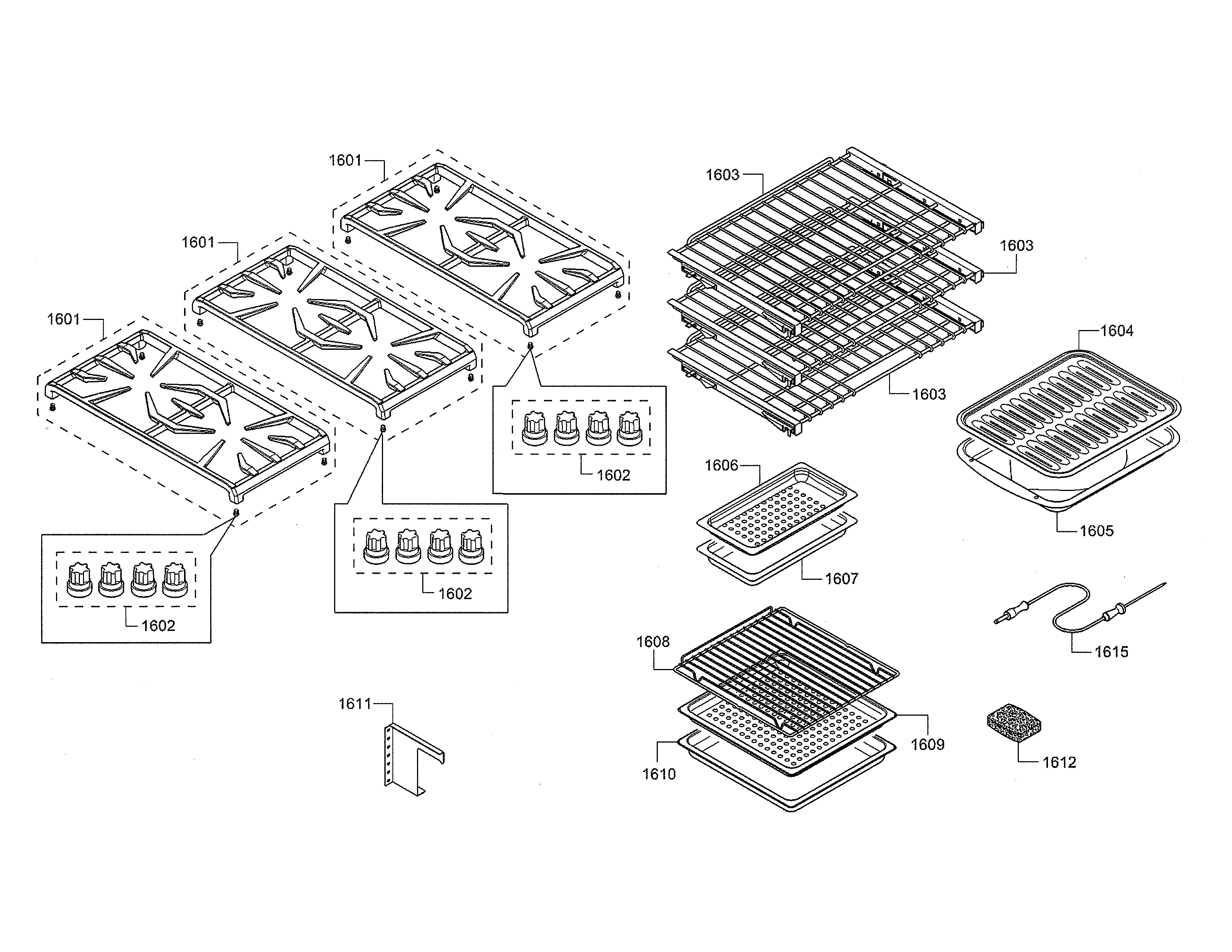 Grates/racks