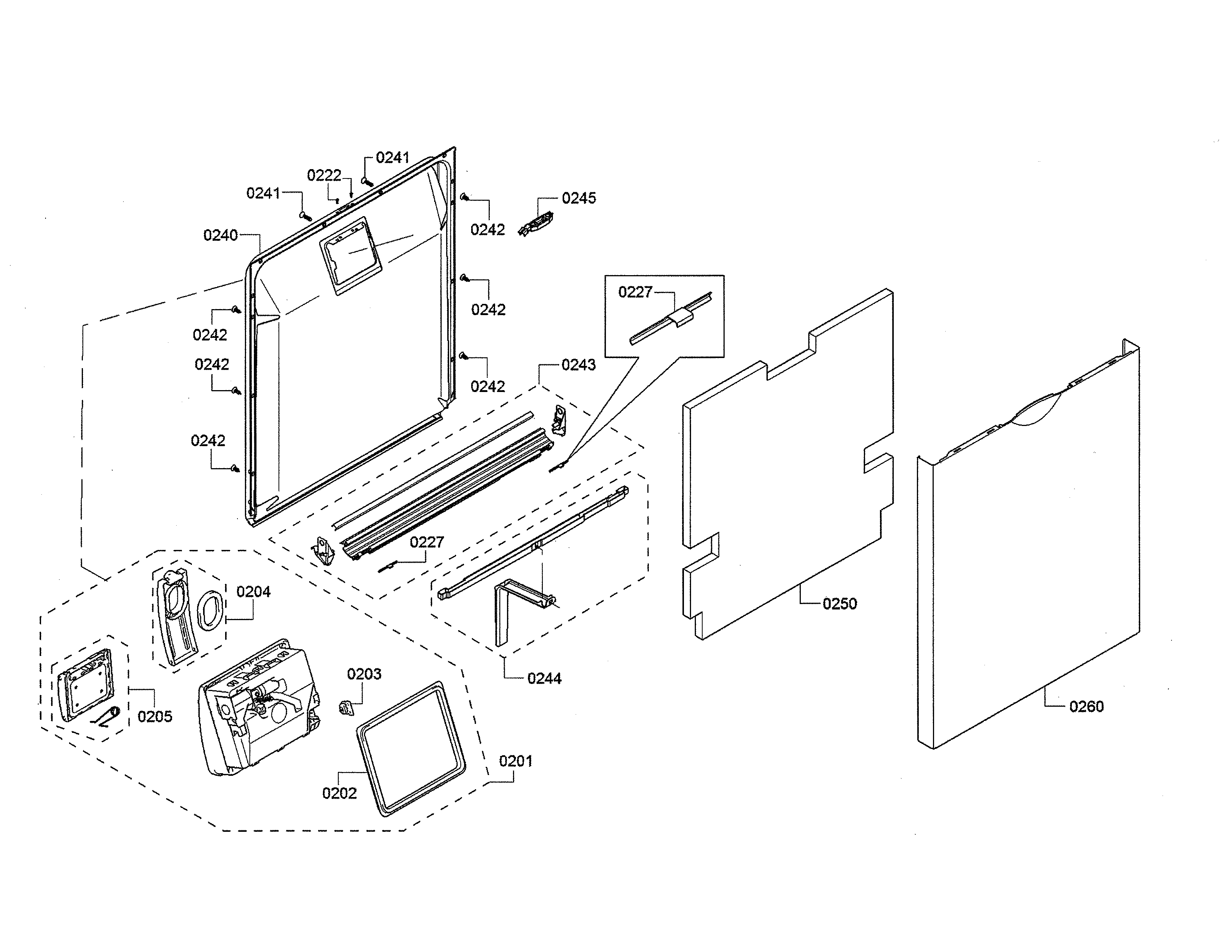 DOOR/DISPENSER