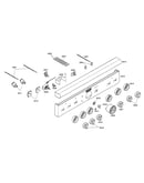 Facia panel/knobs/thermostat
