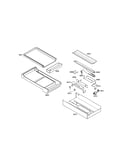 Griddle frame/heat shield box