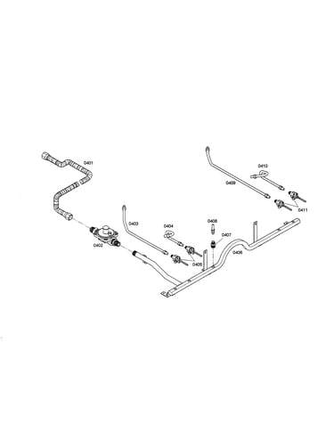Regulator/gas lines