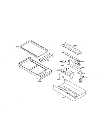 Griddle frame/solenoid