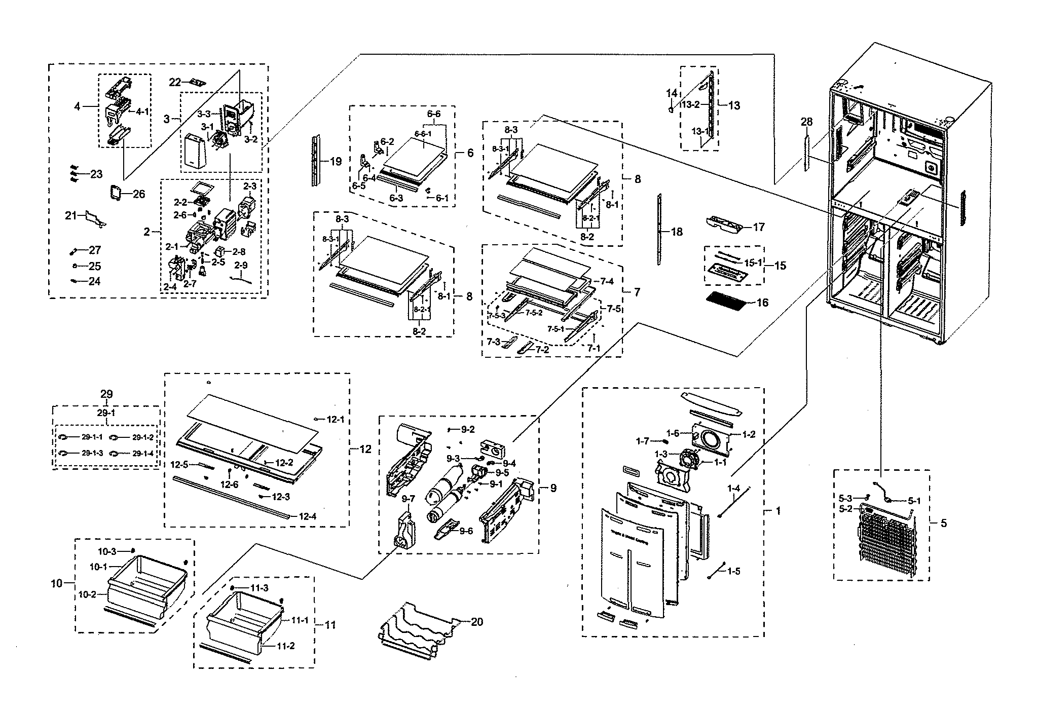 Fridge / icemaker