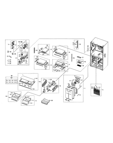 Fridge / icemaker