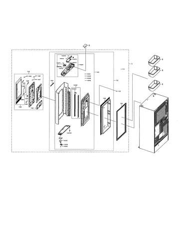 Right fridge door