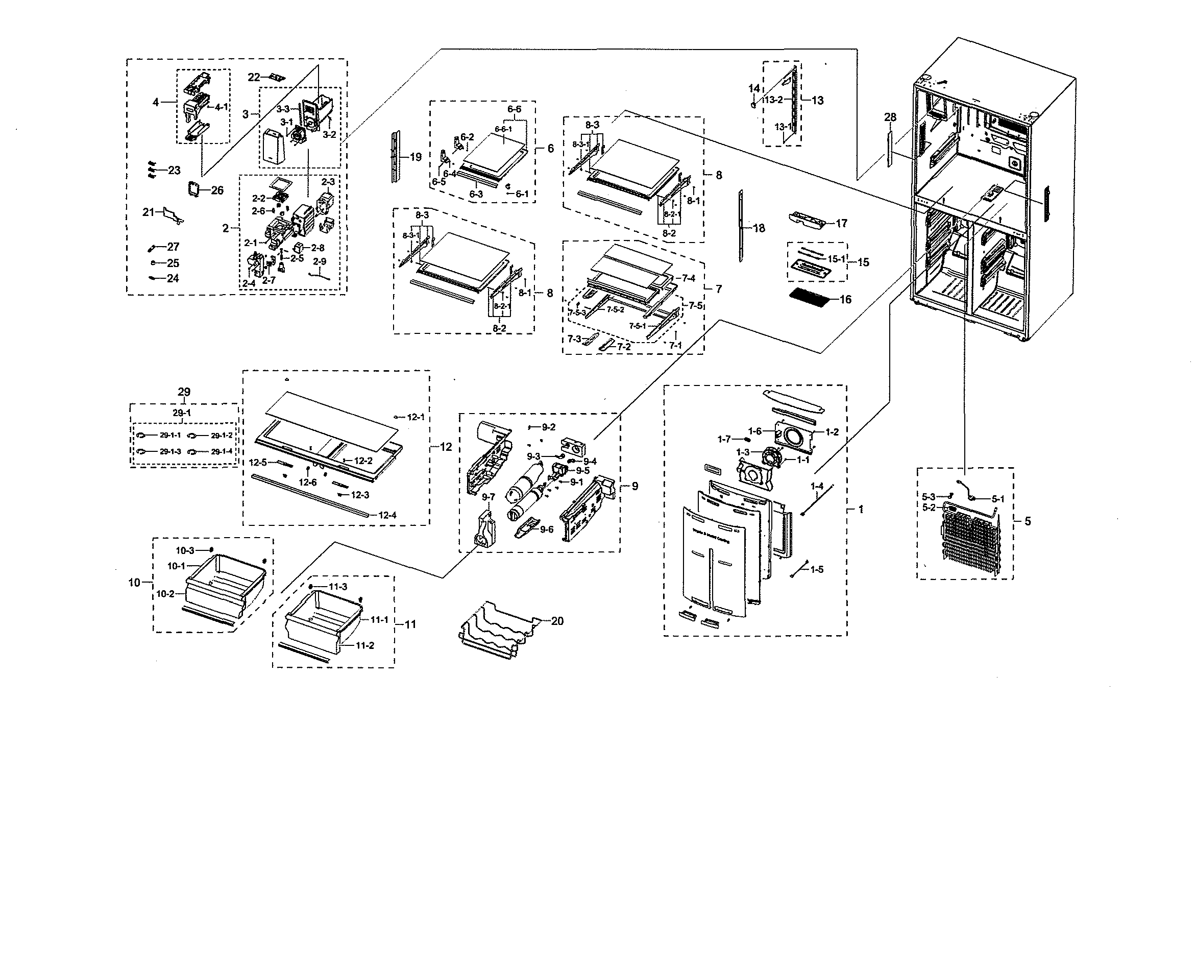 Fridge / icemaker