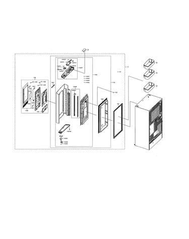 Right fridge door