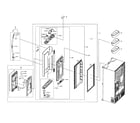Samsung RF22NPEDBSG/AA-00 right fridge door diagram