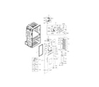 Samsung RF28HMEDBSG/AA-00 left refrigerator door diagram