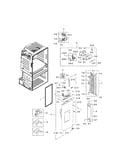Left refrigerator door