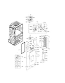 Left refrigerator door