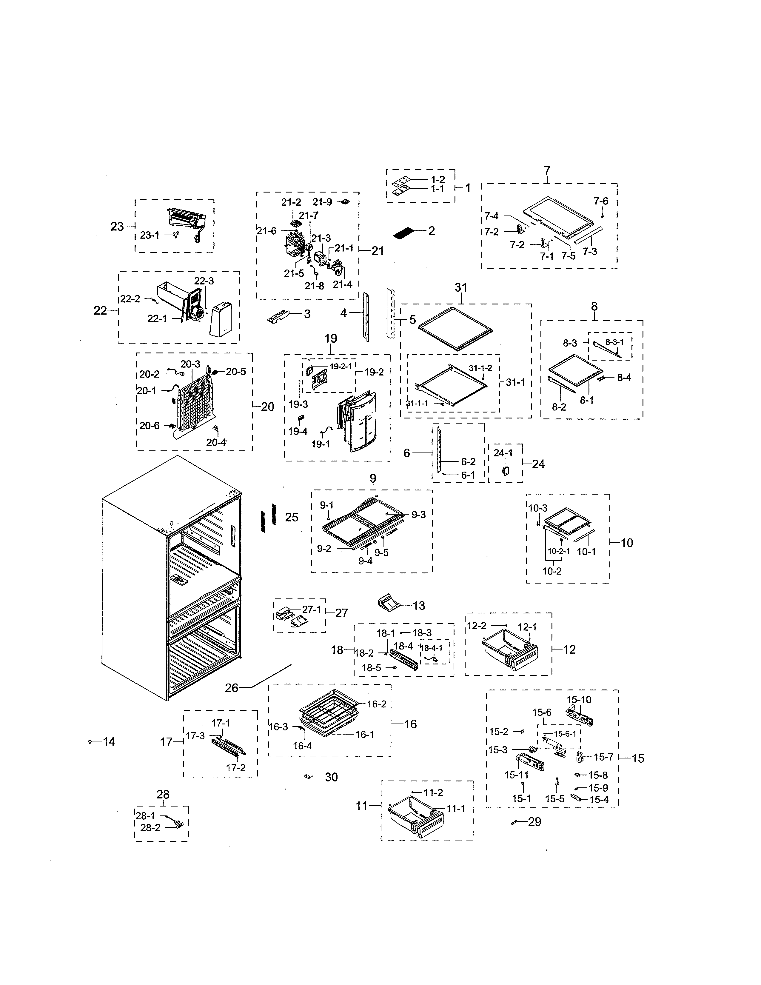 Refrigerator / icemaker