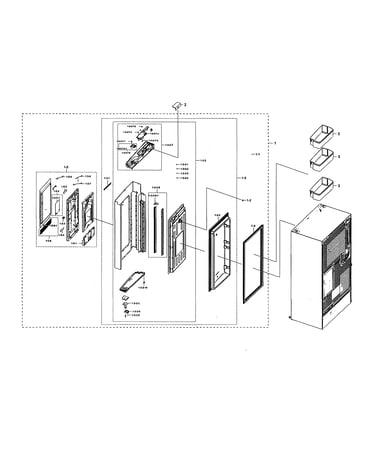 Right fridge door