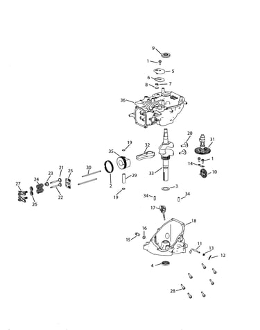 Short block assembly 651-05735