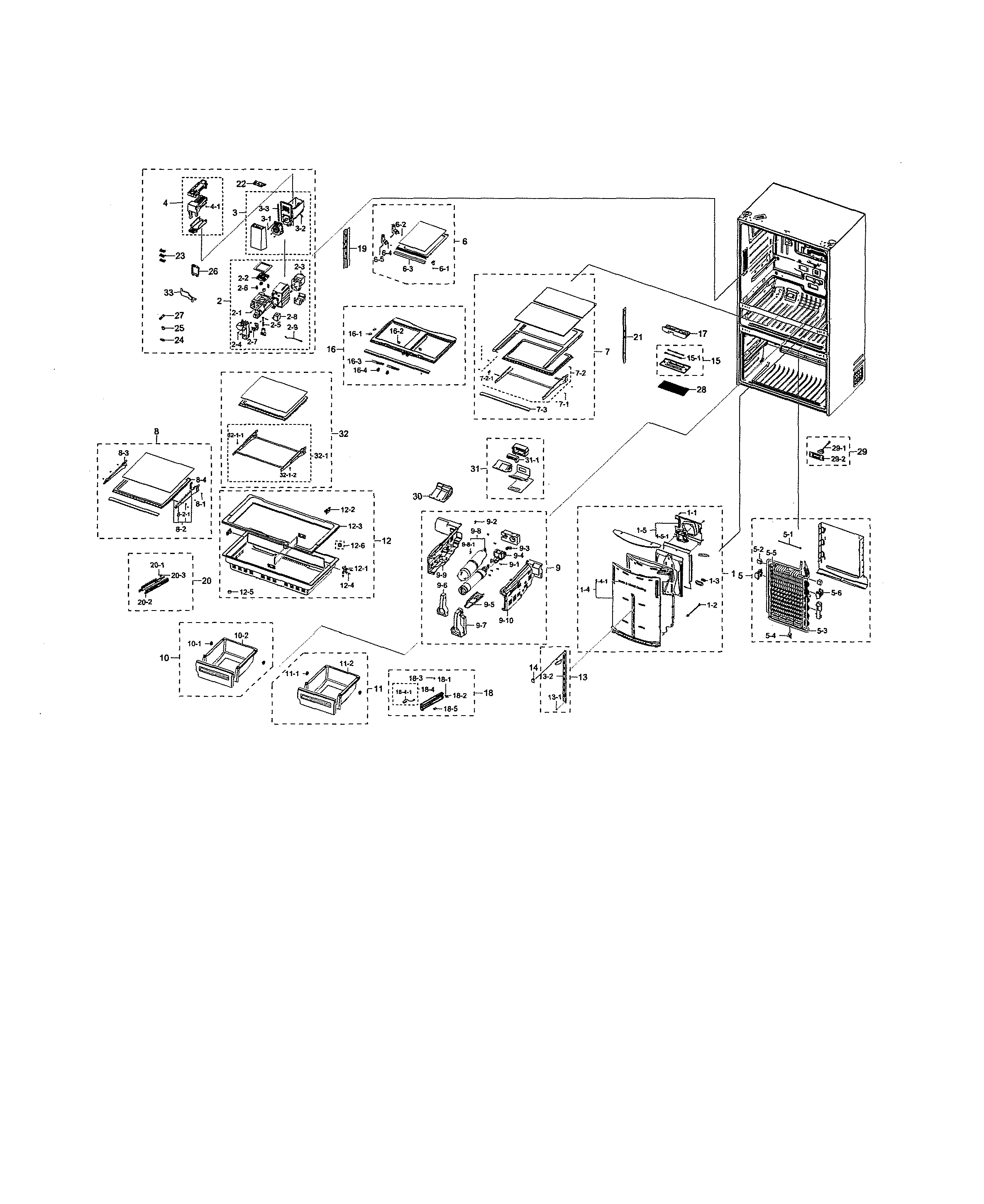 Fridge / icemaker