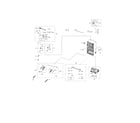 Samsung RF28NHEDBSG/AA-00 cabinet diagram