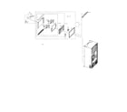 Samsung RF28NHEDBSG/AA-00 freezer door diagram