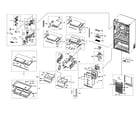 Samsung RF22NPEDBSR/AA-01 fridge / icemaker diagram