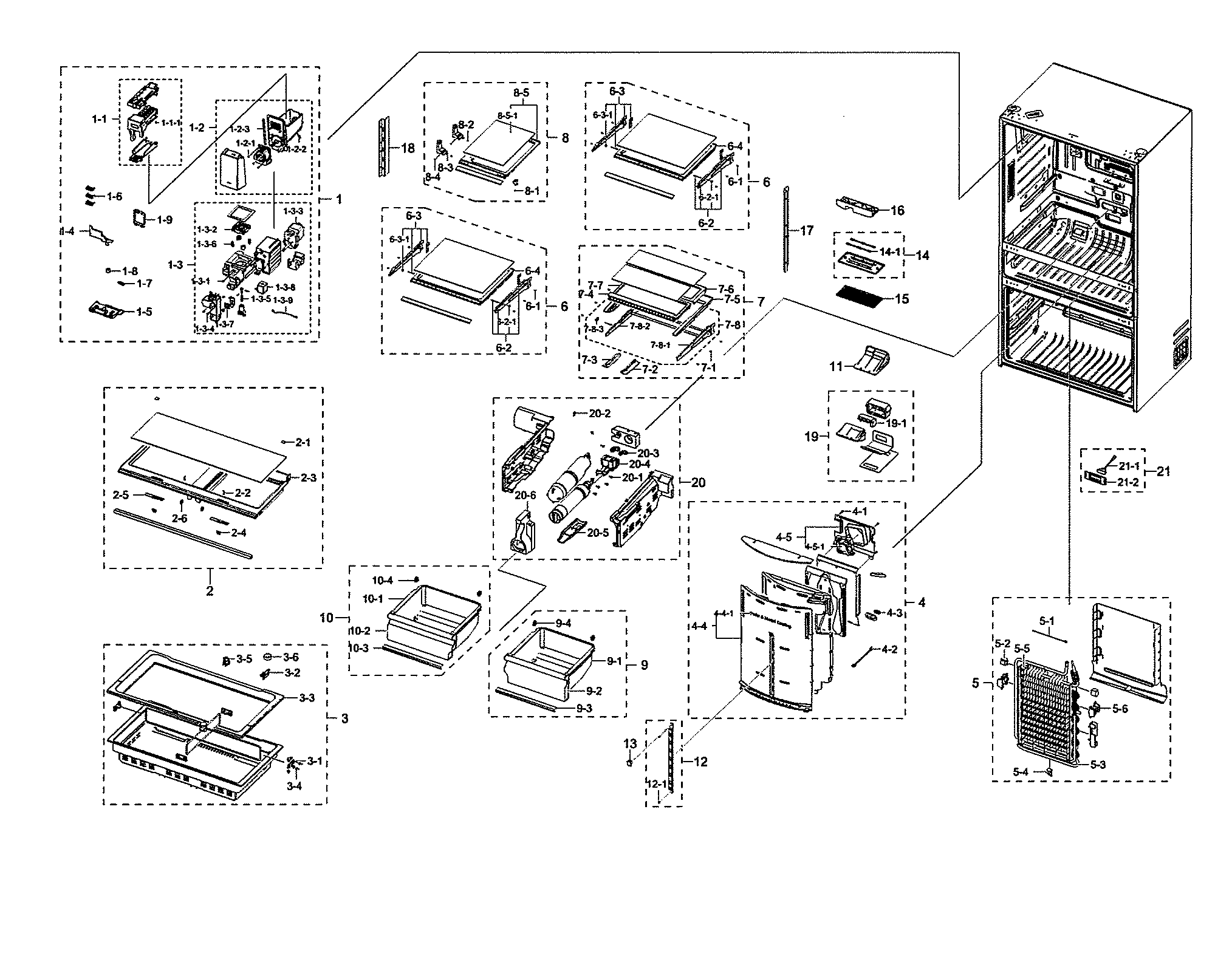 Fridge / icemaker
