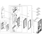 Samsung RF22NPEDBSR/AA-01 right fridge door diagram