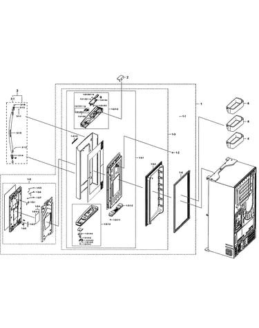Right fridge door