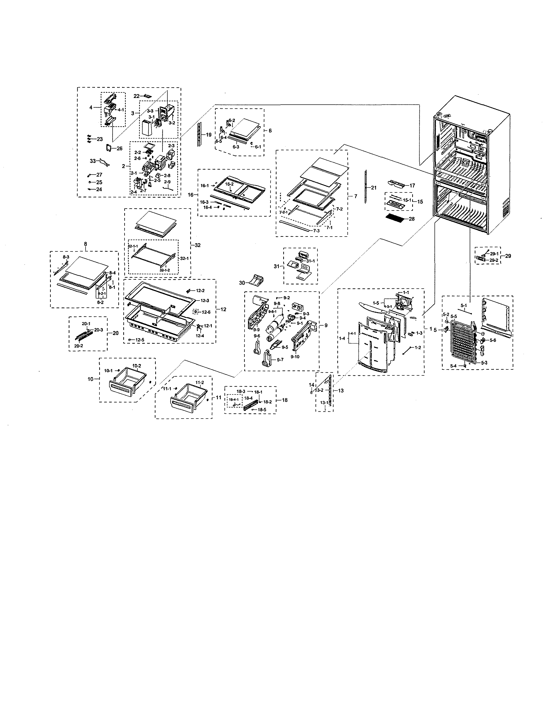 Fridge / icemaker
