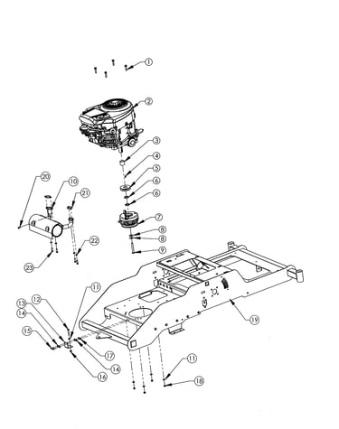 Engine/clutch