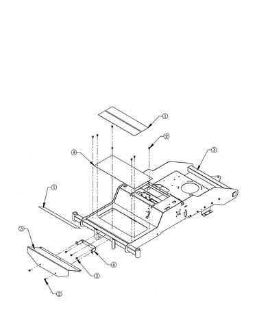 Kick plate/access panel