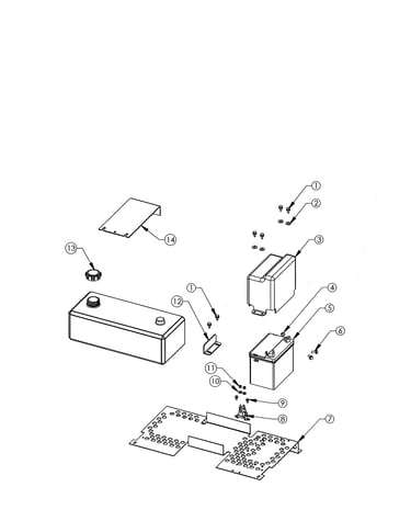 Gas tank/battery