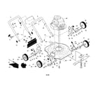 Murray 96114002500 lawn mower diagram