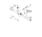 Weed Eater W25SBK crankshaft/cylinder diagram