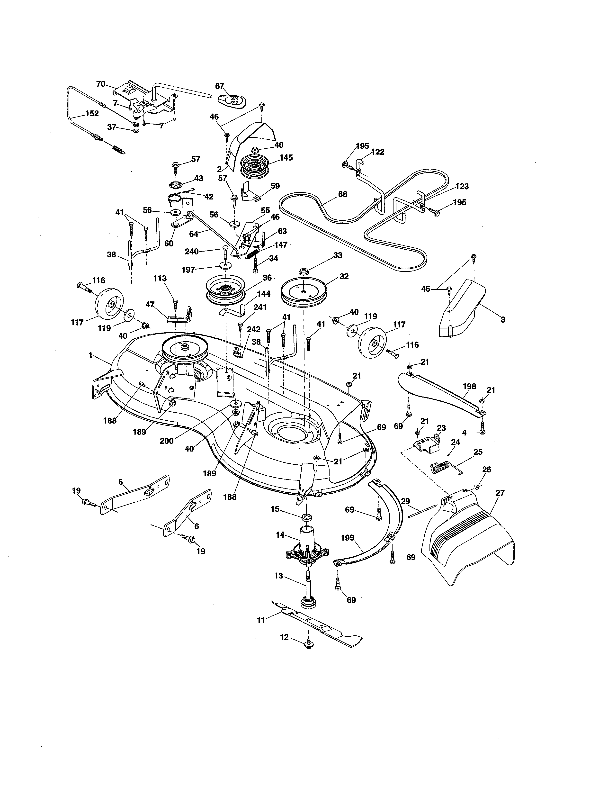 Mower deck