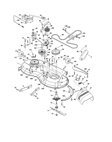 Mower deck