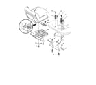 Craftsman 917203824 seat assembly diagram