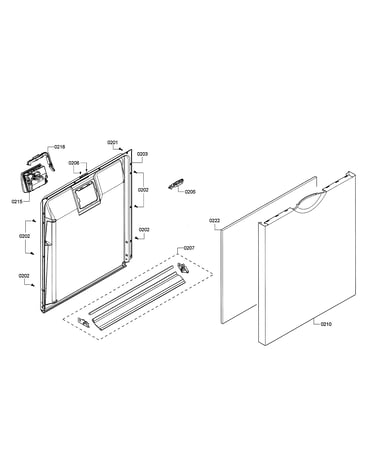 Door/dispenser