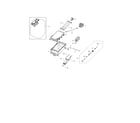 Samsung WF338AAW/XAA-01 drawer housing diagram