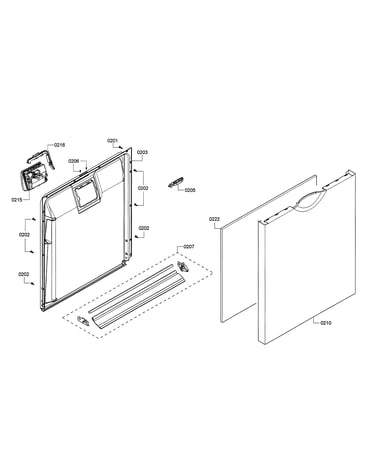 Door/dispenser
