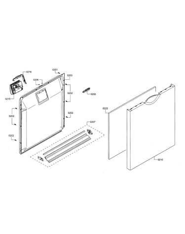 Door/dispenser