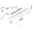 Bosch SHS863WD6N/01 facia panel/main switch diagram