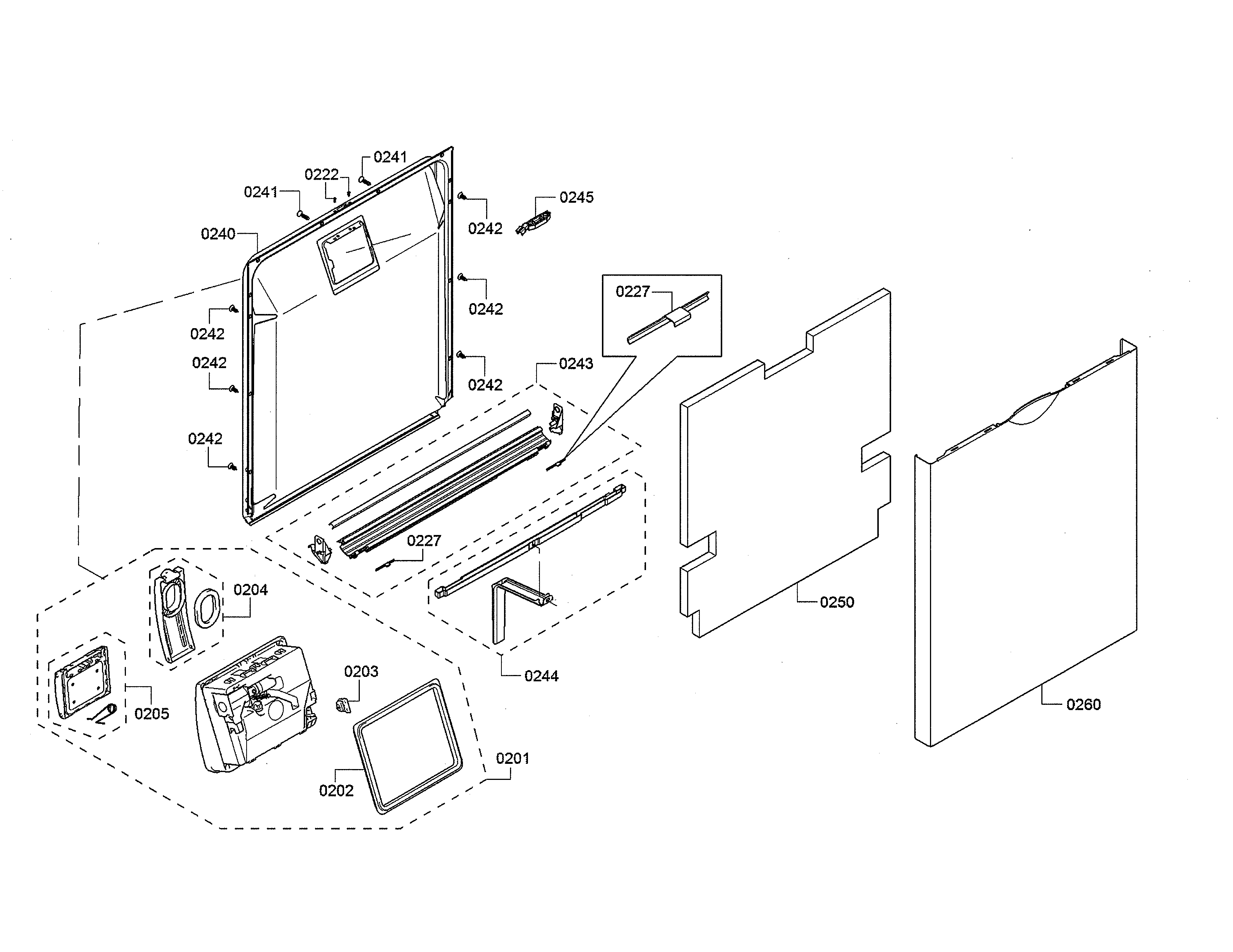 DOOR/DISPENSER